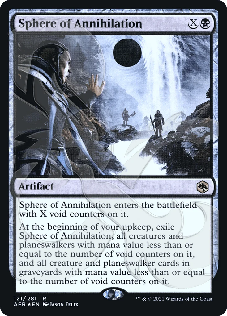 Sphere of Annihilation · Adventures in the Forgotten Realms Promos