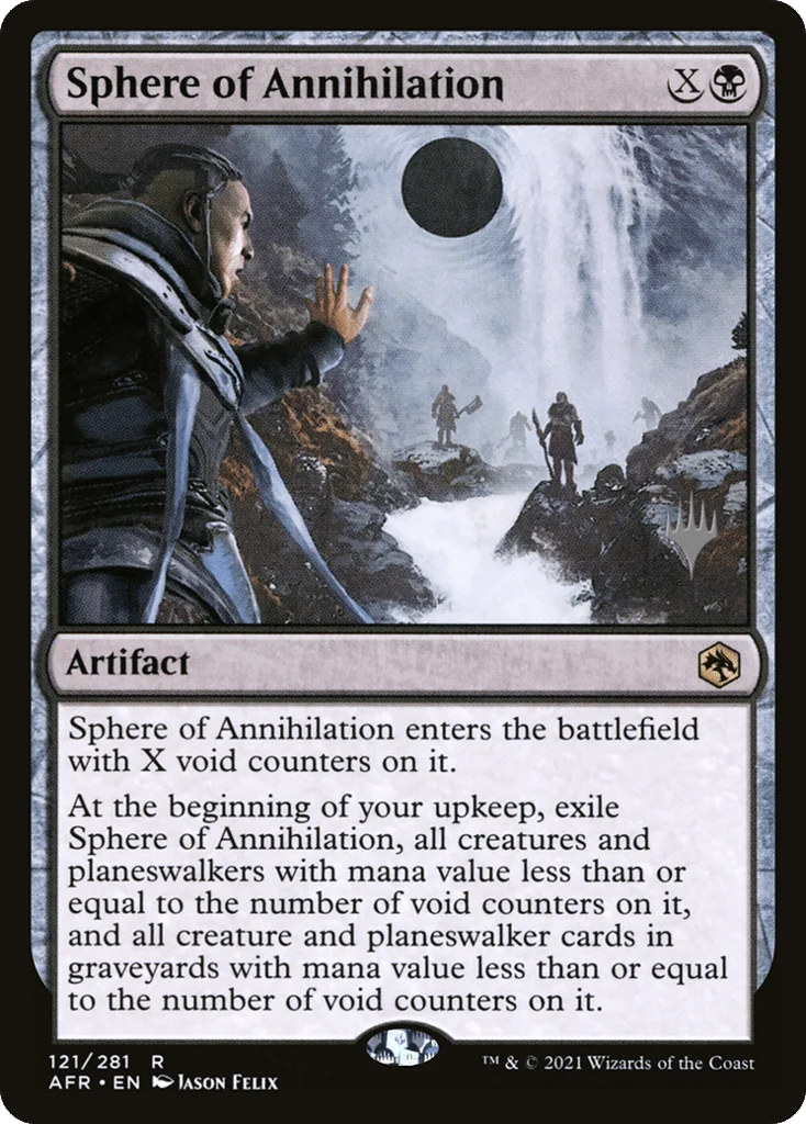 Sphere of Annihilation · Adventures in the Forgotten Realms Promos