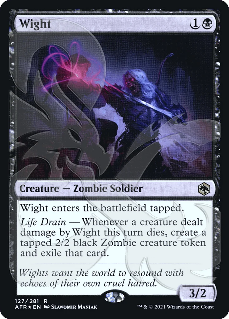 Wight · Adventures in the Forgotten Realms Promos