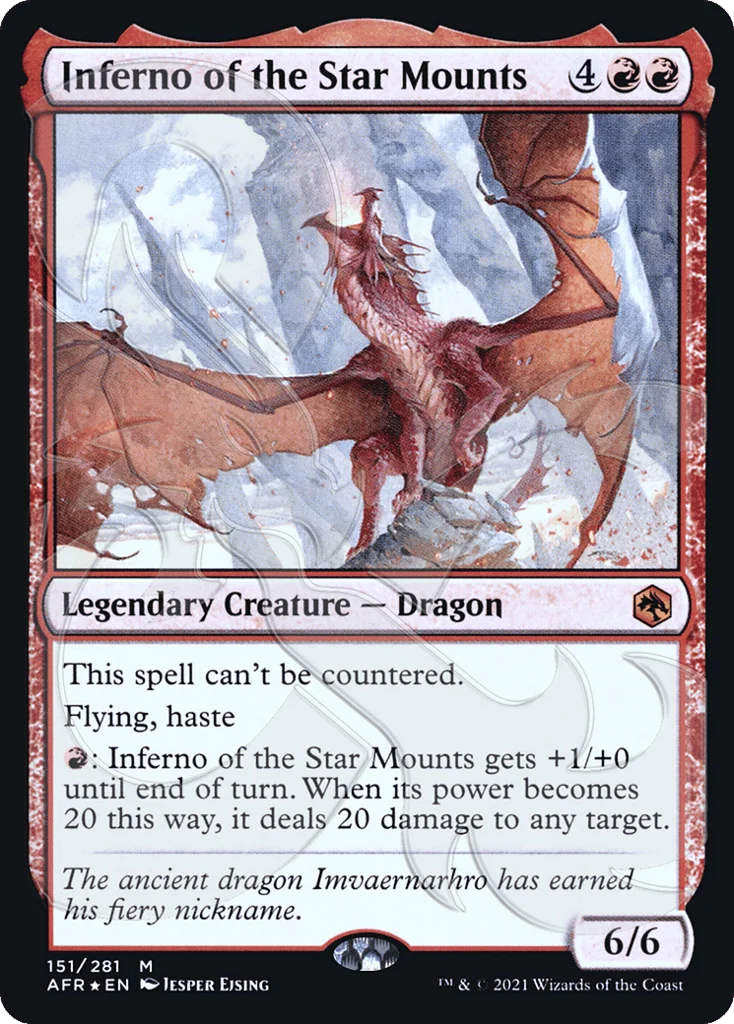 Inferno of the Star Mounts · Adventures in the Forgotten Realms Promos