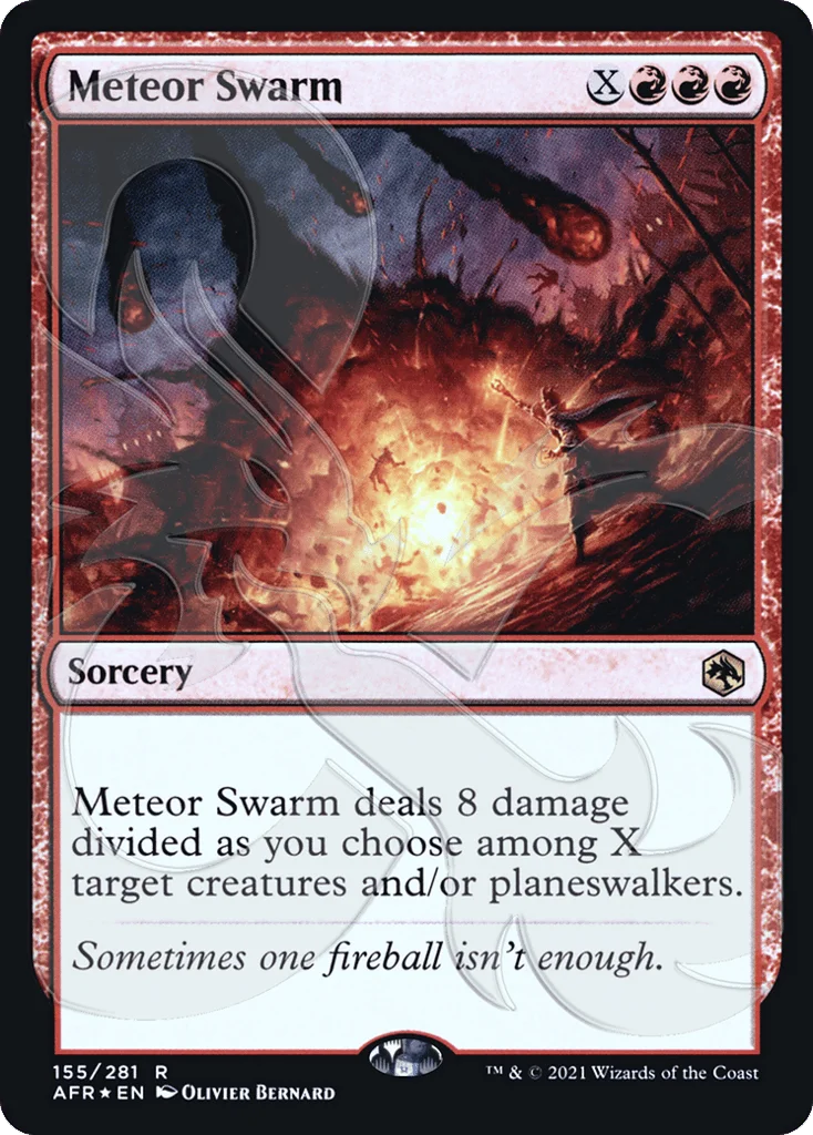 Meteor Swarm · Adventures in the Forgotten Realms Promos