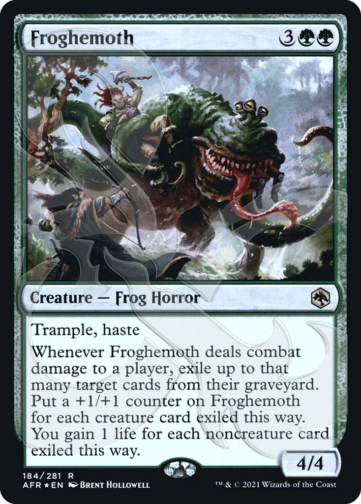 Froghemoth · Adventures in the Forgotten Realms Promos