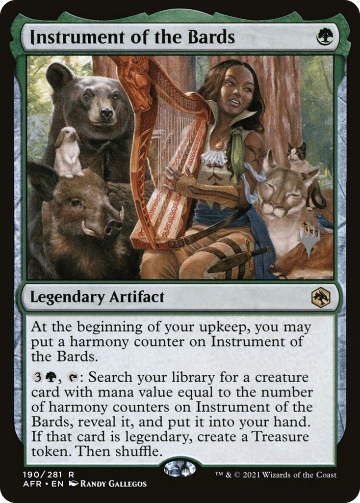 Instrument of the Bards · Adventures in the Forgotten Realms Promos