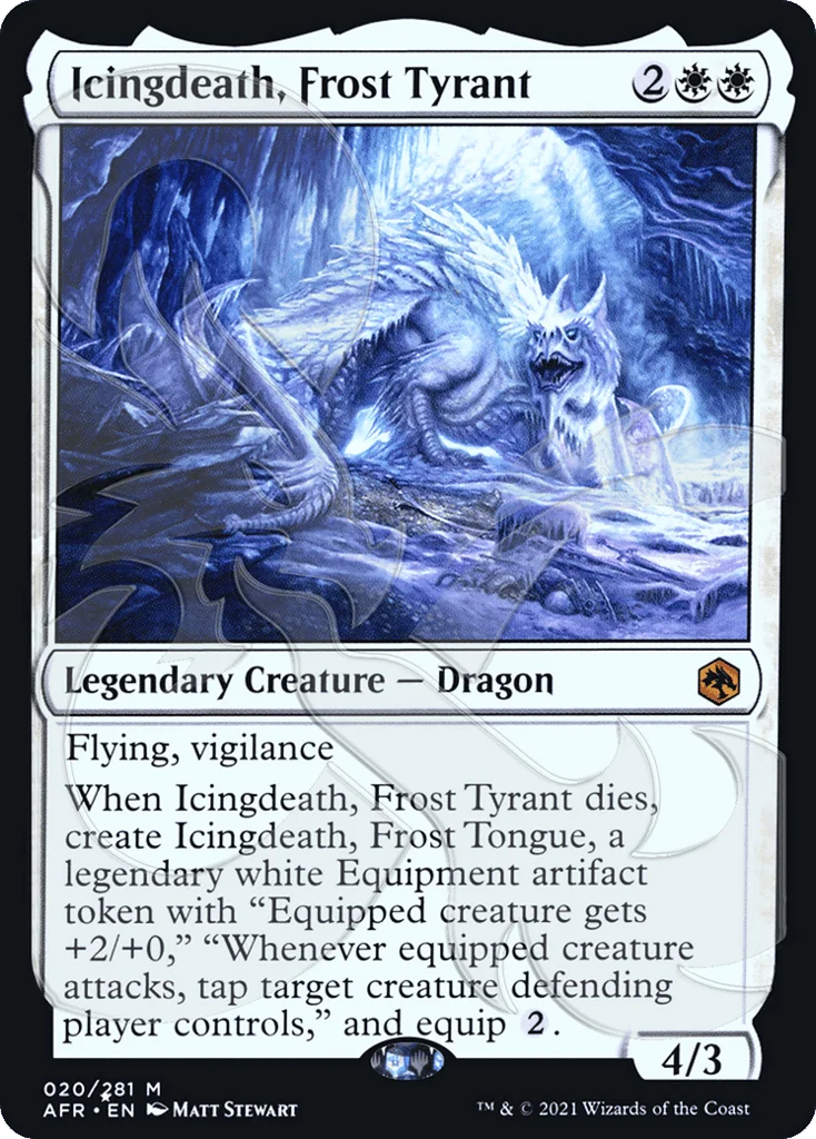 Icingdeath, Frost Tyrant · Adventures in the Forgotten Realms Promos