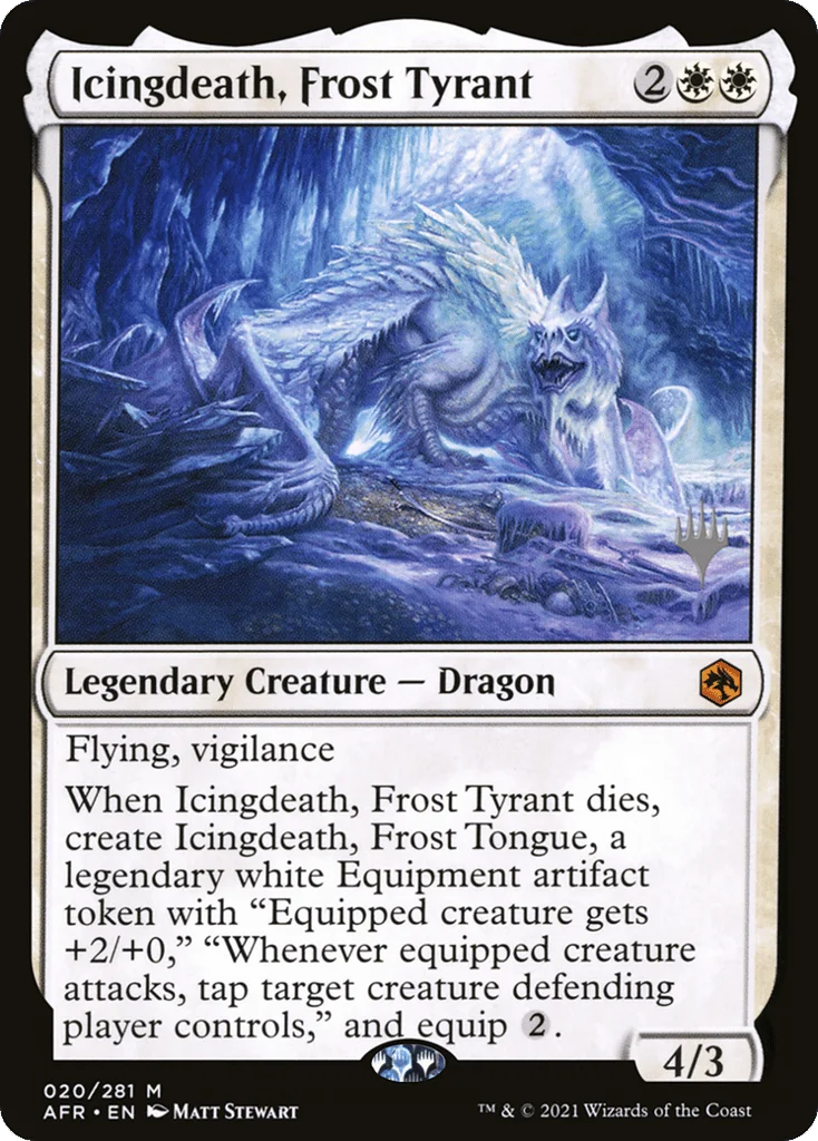 Icingdeath, Frost Tyrant · Adventures in the Forgotten Realms Promos