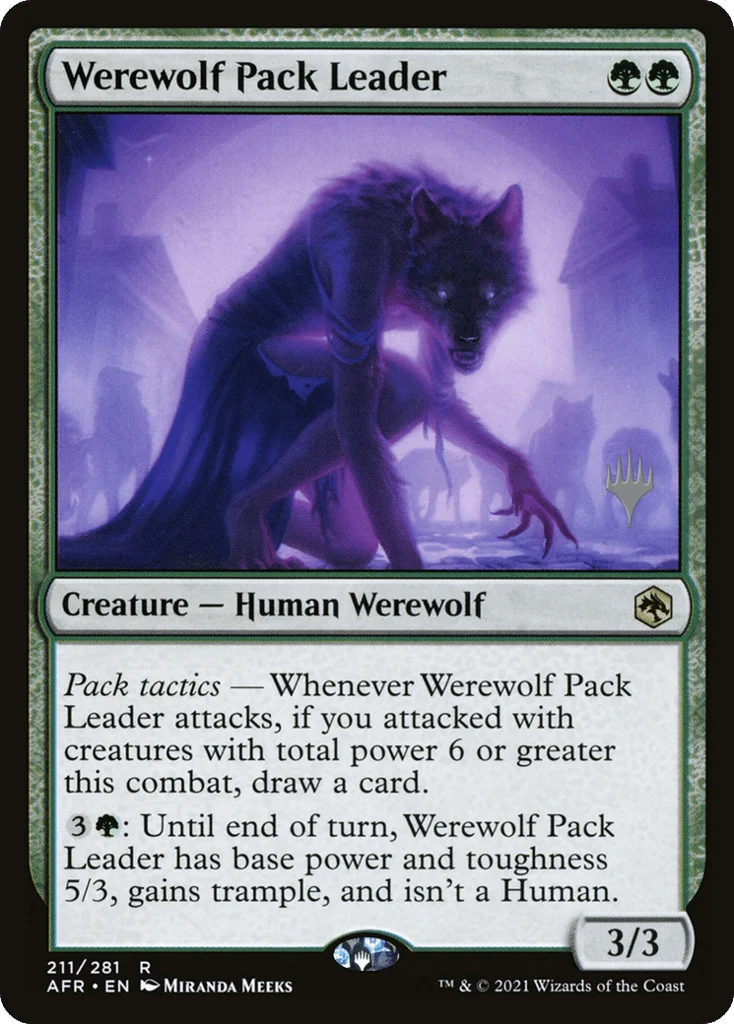 Werewolf Pack Leader · Adventures in the Forgotten Realms Promos