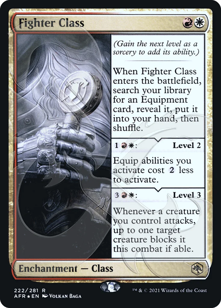 Fighter Class · Adventures in the Forgotten Realms Promos