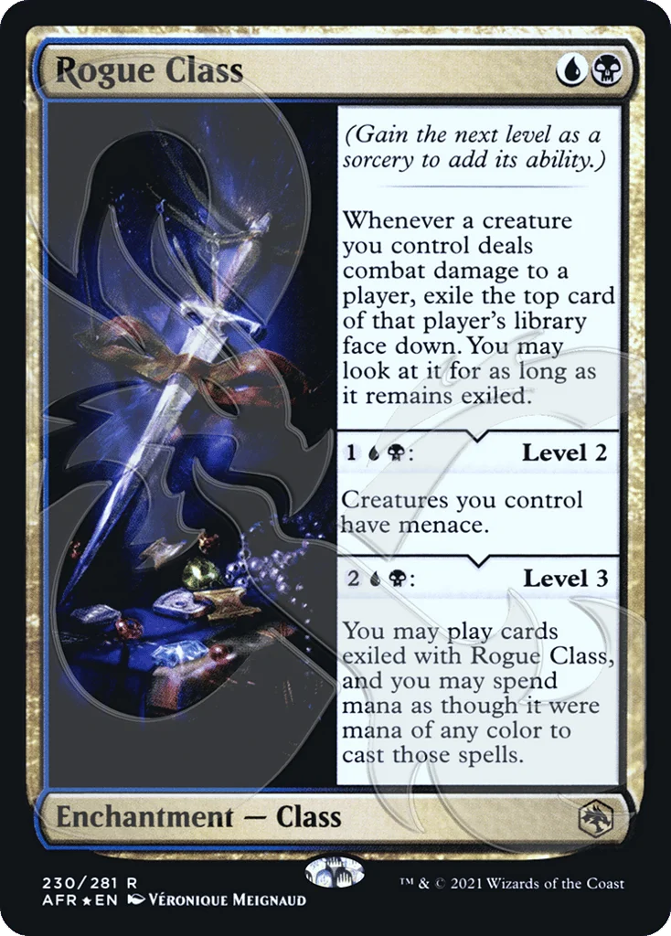Rogue Class · Adventures in the Forgotten Realms Promos