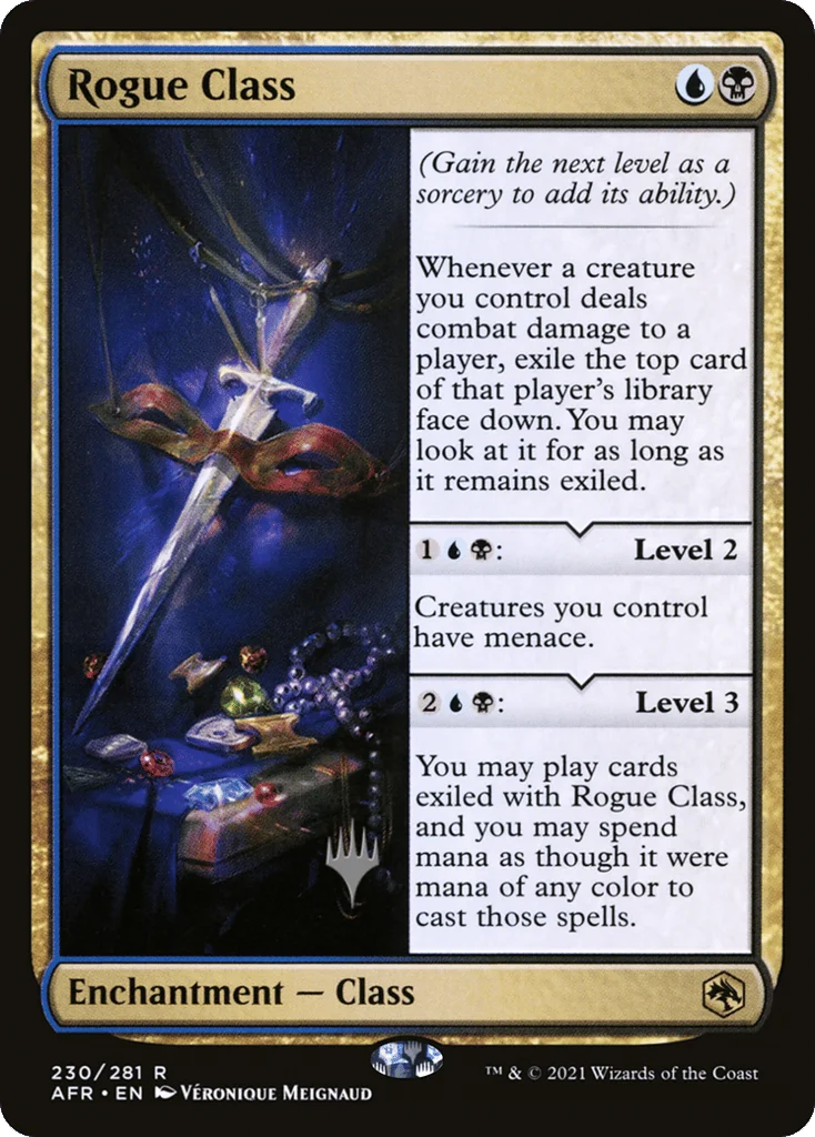 Rogue Class · Adventures in the Forgotten Realms Promos
