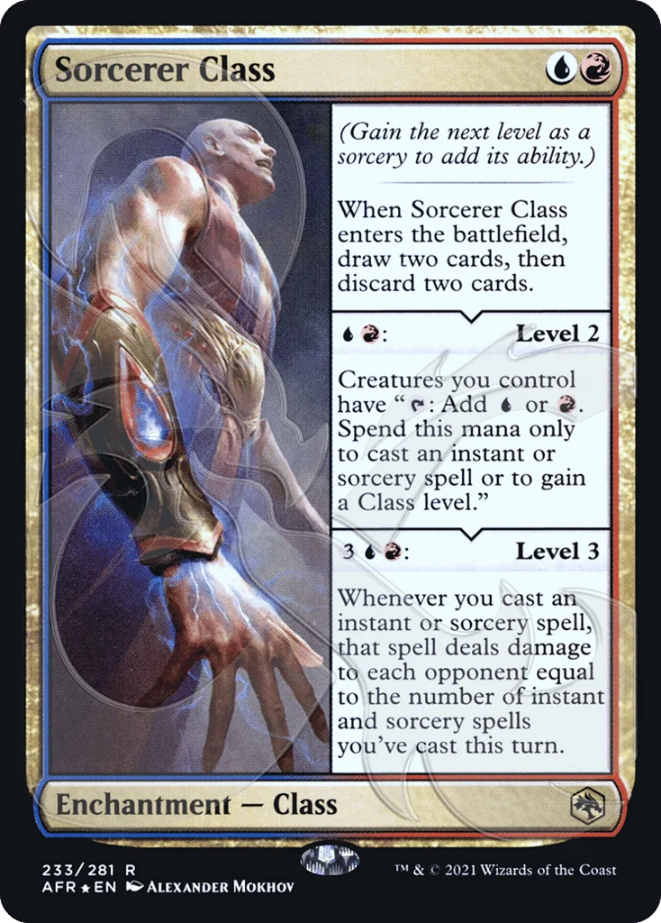 Sorcerer Class · Adventures in the Forgotten Realms Promos