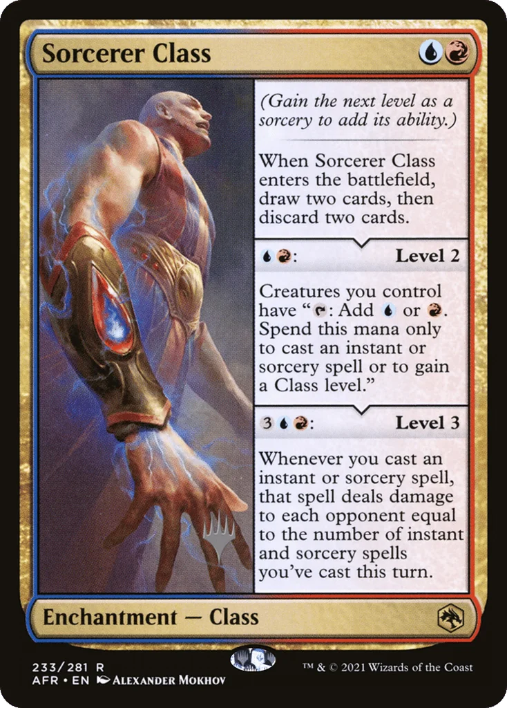Sorcerer Class · Adventures in the Forgotten Realms Promos