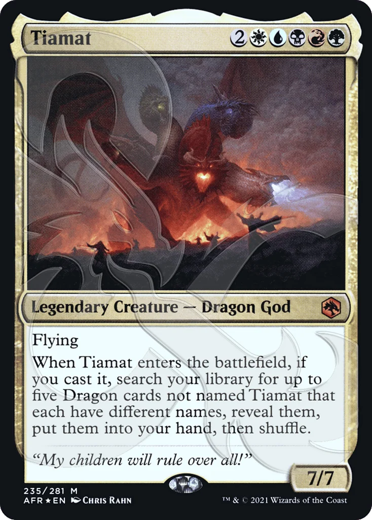 Tiamat · Adventures in the Forgotten Realms Promos
