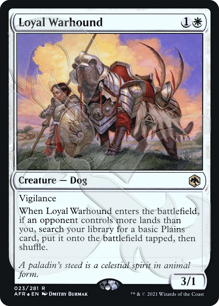 Loyal Warhound · Adventures in the Forgotten Realms Promos