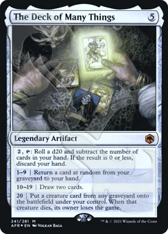 The Deck of Many Things