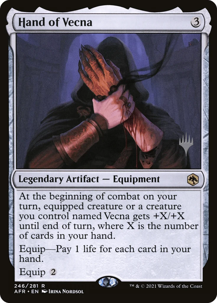 Hand of Vecna · Adventures in the Forgotten Realms Promos