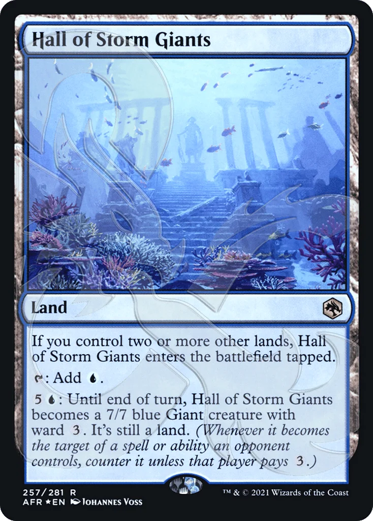 Hall of Storm Giants · Adventures in the Forgotten Realms Promos