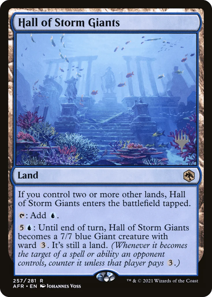 Hall of Storm Giants · Adventures in the Forgotten Realms Promos