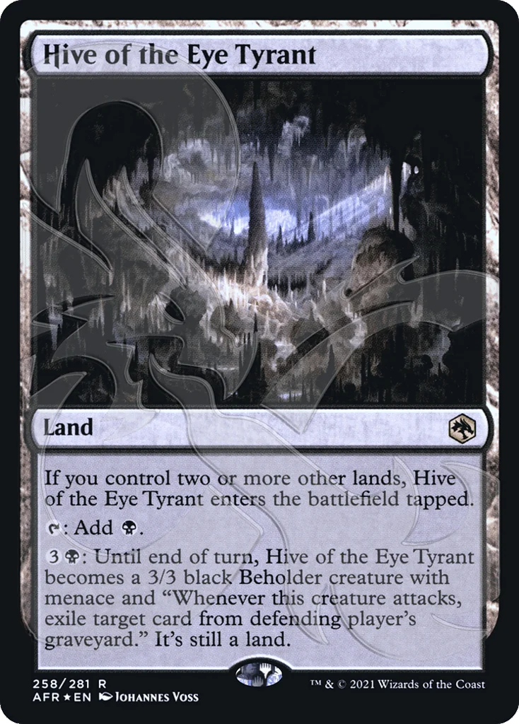 Hive of the Eye Tyrant · Adventures in the Forgotten Realms Promos