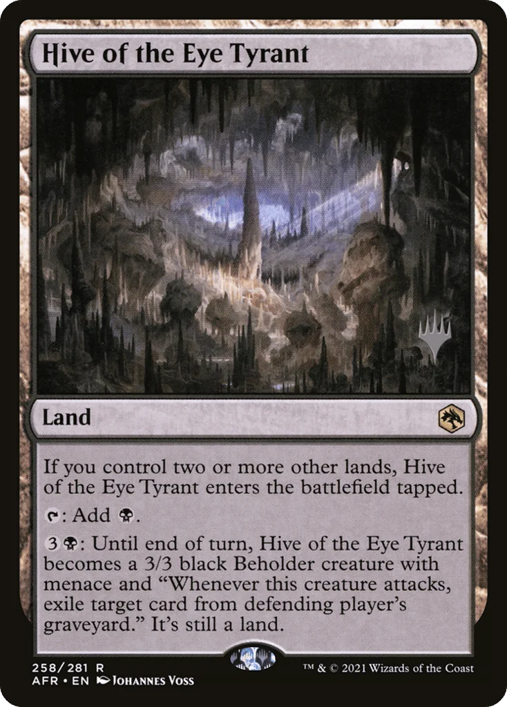 Hive of the Eye Tyrant · Adventures in the Forgotten Realms Promos