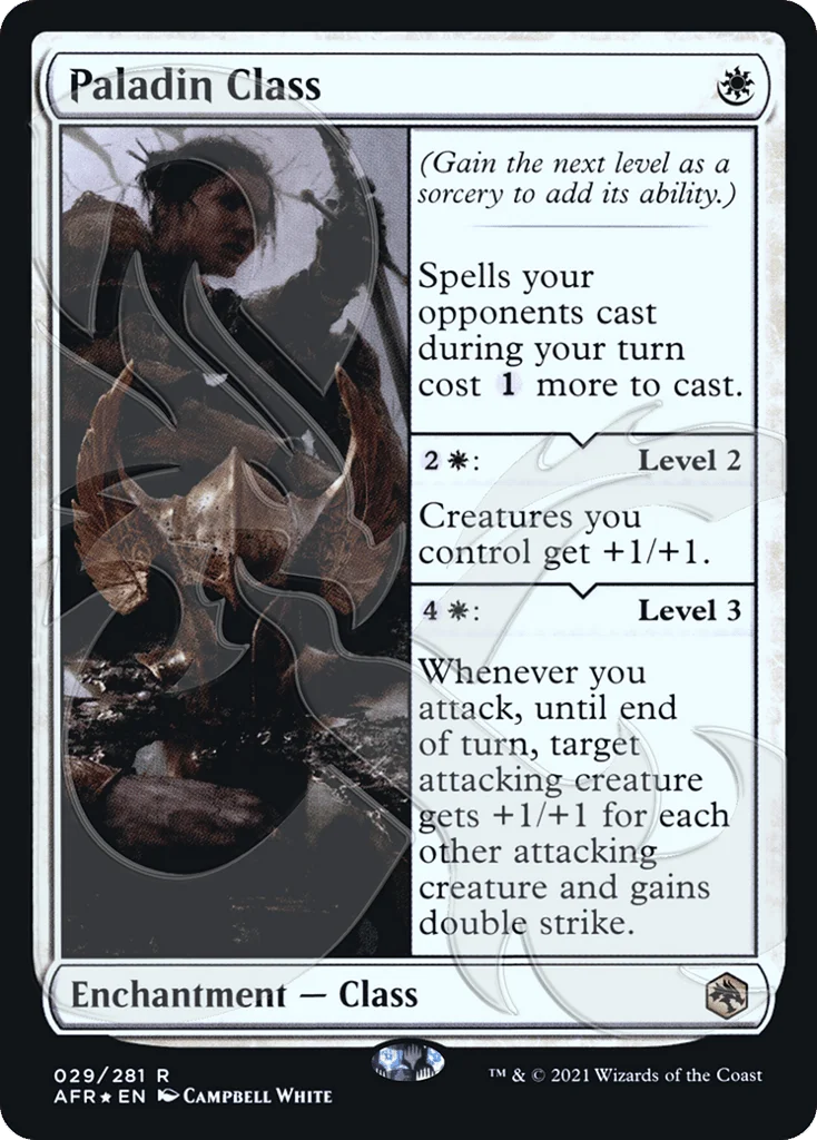 Paladin Class · Adventures in the Forgotten Realms Promos