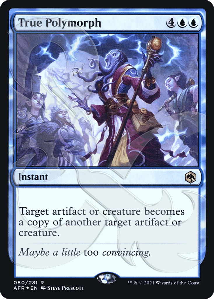 True Polymorph · Adventures in the Forgotten Realms Promos