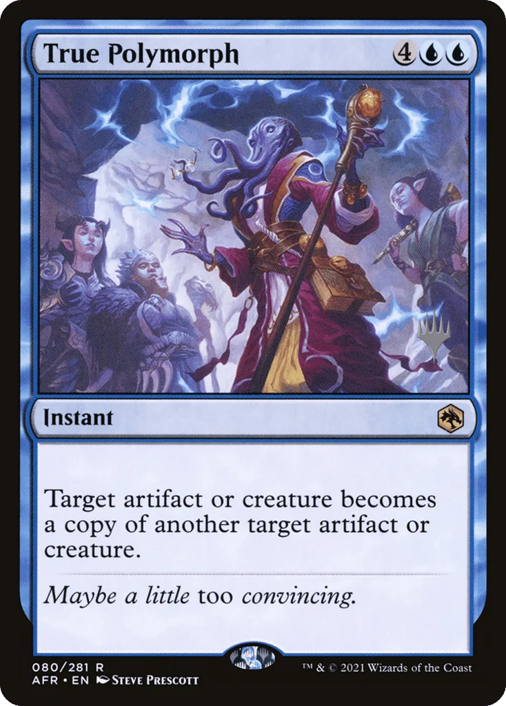 True Polymorph · Adventures in the Forgotten Realms Promos