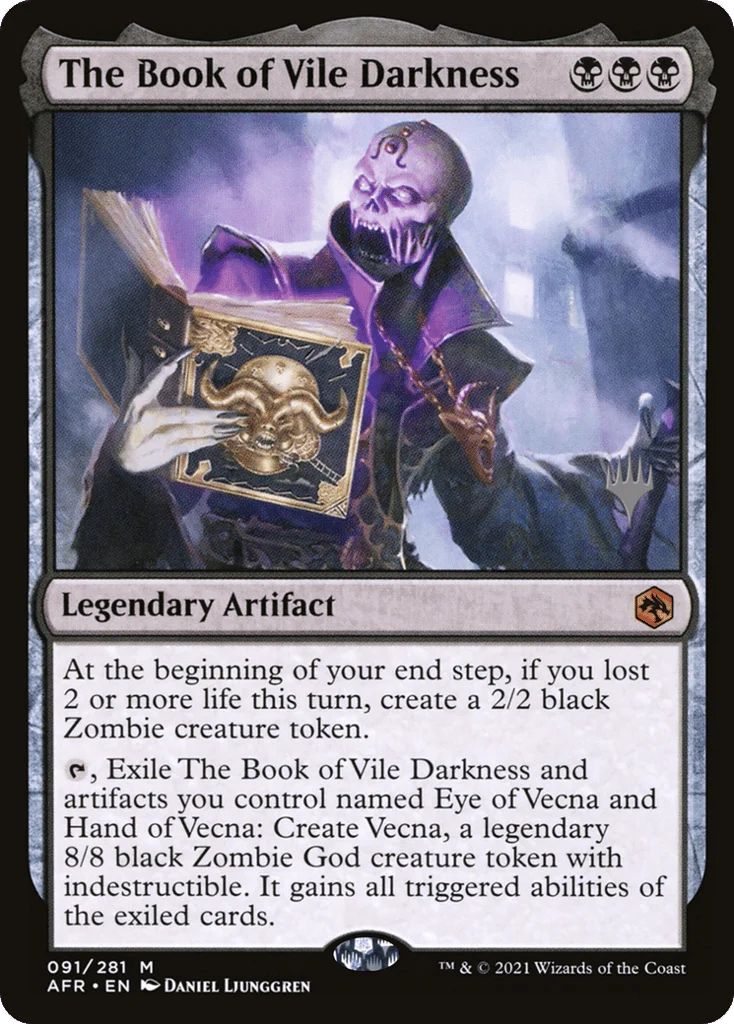 The Book of Vile Darkness · Adventures in the Forgotten Realms Promos