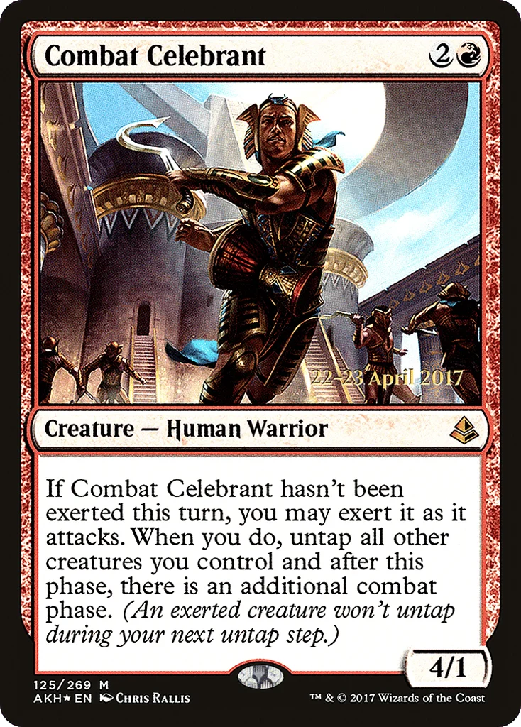 Combat Celebrant · Amonkhet Promos