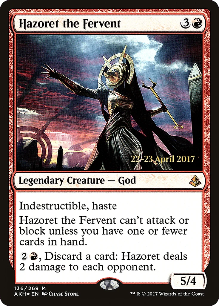Hazoret the Fervent · Amonkhet Promos
