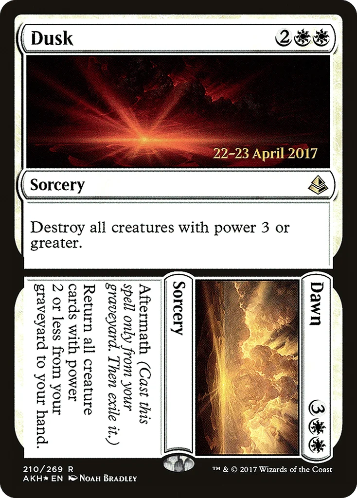 Dusk // Dawn · Amonkhet Promos