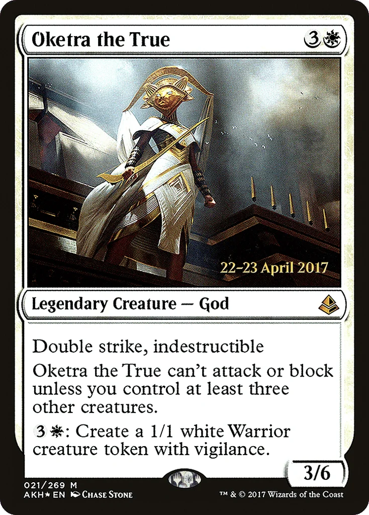 Oketra the True · Amonkhet Promos