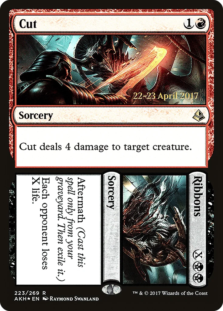 Cut // Ribbons · Amonkhet Promos