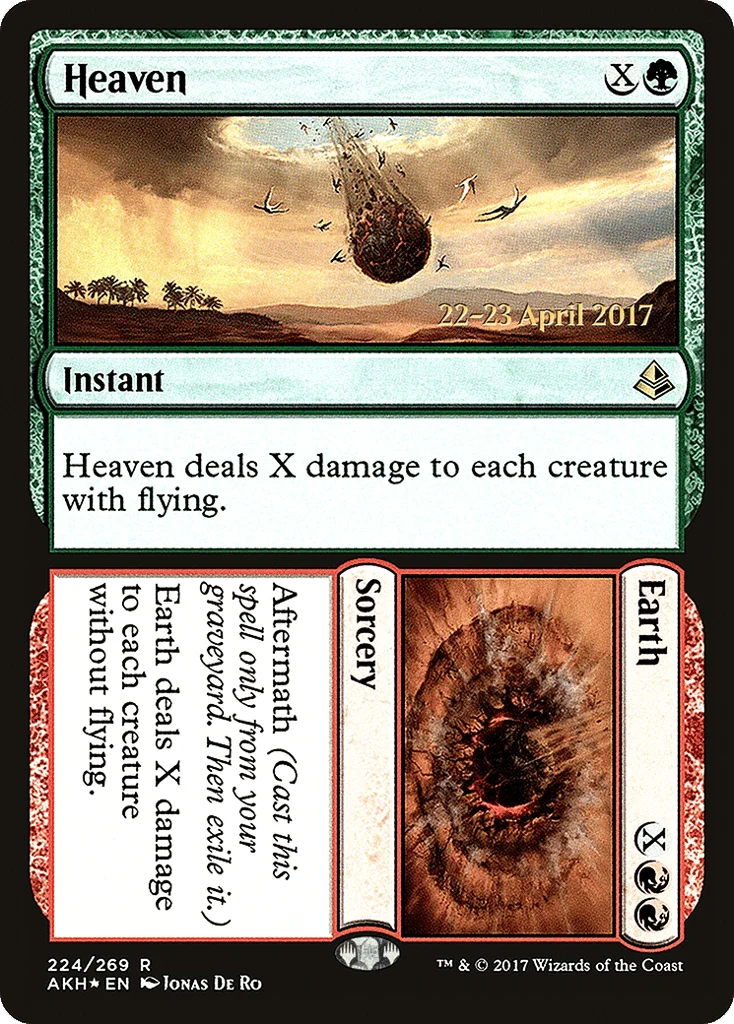 Heaven // Earth · Amonkhet Promos