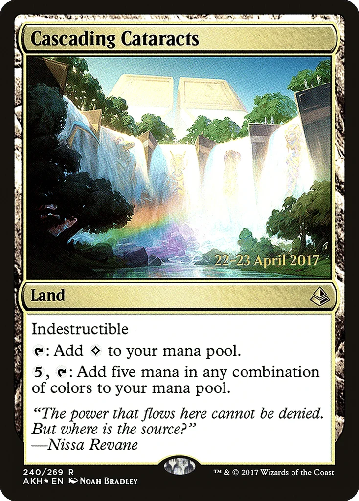 Cascading Cataracts · Amonkhet Promos