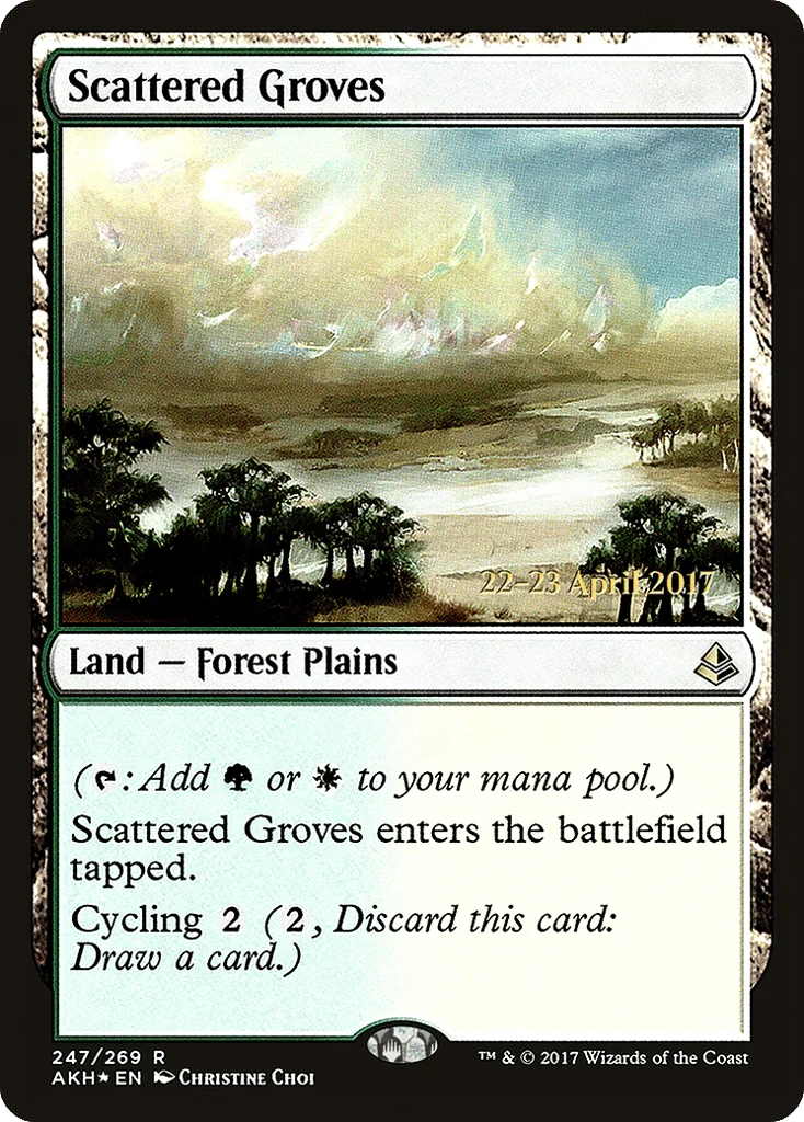 Scattered Groves · Amonkhet Promos