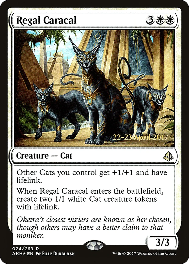 Regal Caracal · Amonkhet Promos