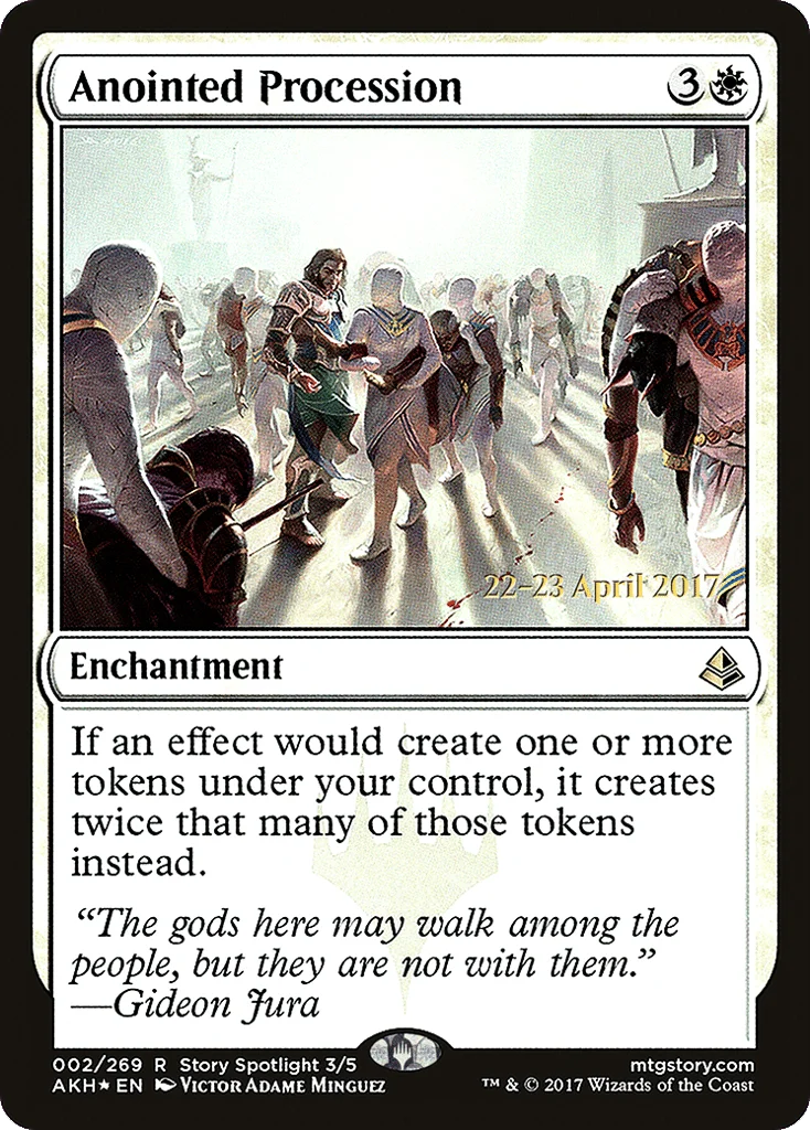 Anointed Procession · Amonkhet Promos