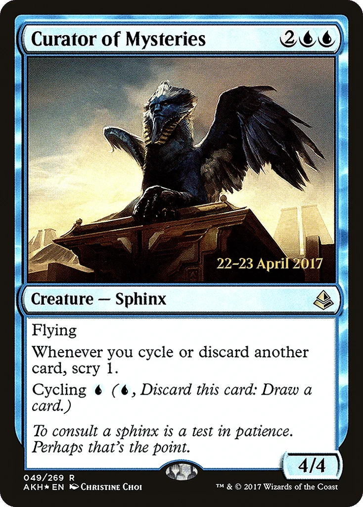 Curator of Mysteries · Amonkhet Promos