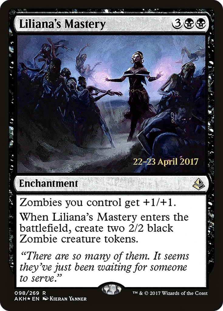 Liliana's Mastery · Amonkhet Promos