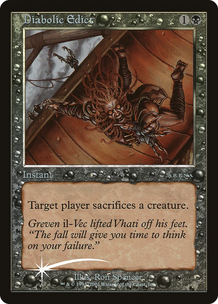 Diabolic Edict · Arena League 2001