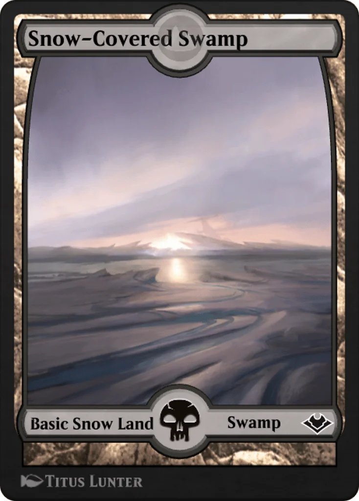 Snow-Covered Swamp · MTG Arena Promos