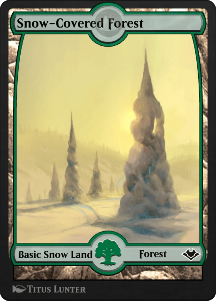 Snow-Covered Forest · MTG Arena Promos