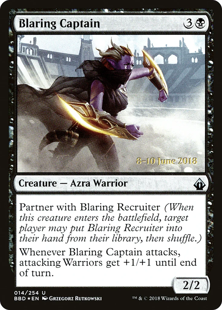 Blaring Captain · Battlebond Promos