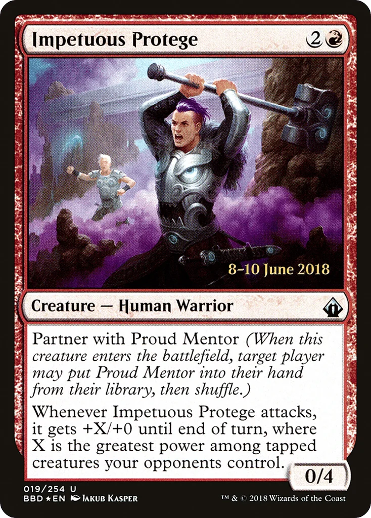 Impetuous Protege · Battlebond Promos