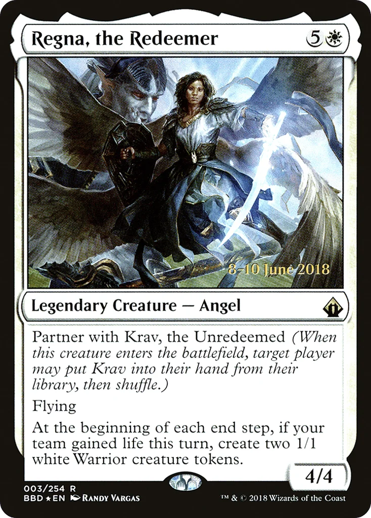 Regna, the Redeemer · Battlebond Promos