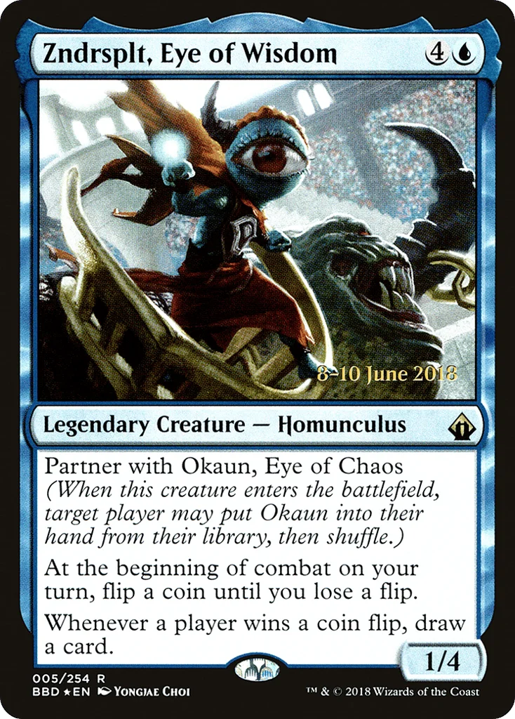 Zndrsplt, Eye of Wisdom · Battlebond Promos