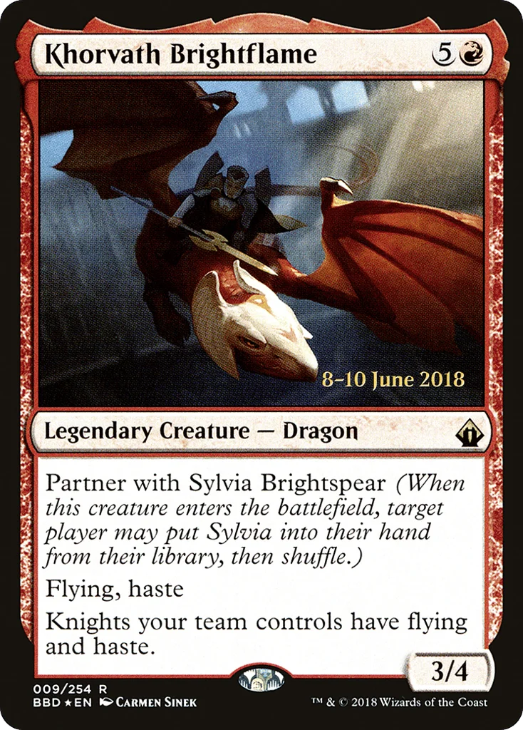 Khorvath Brightflame · Battlebond Promos