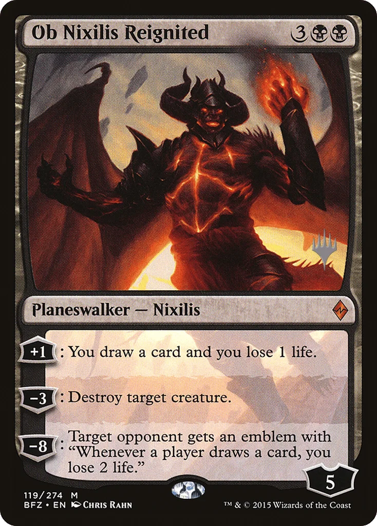 Ob Nixilis Reignited · Battle for Zendikar Promos