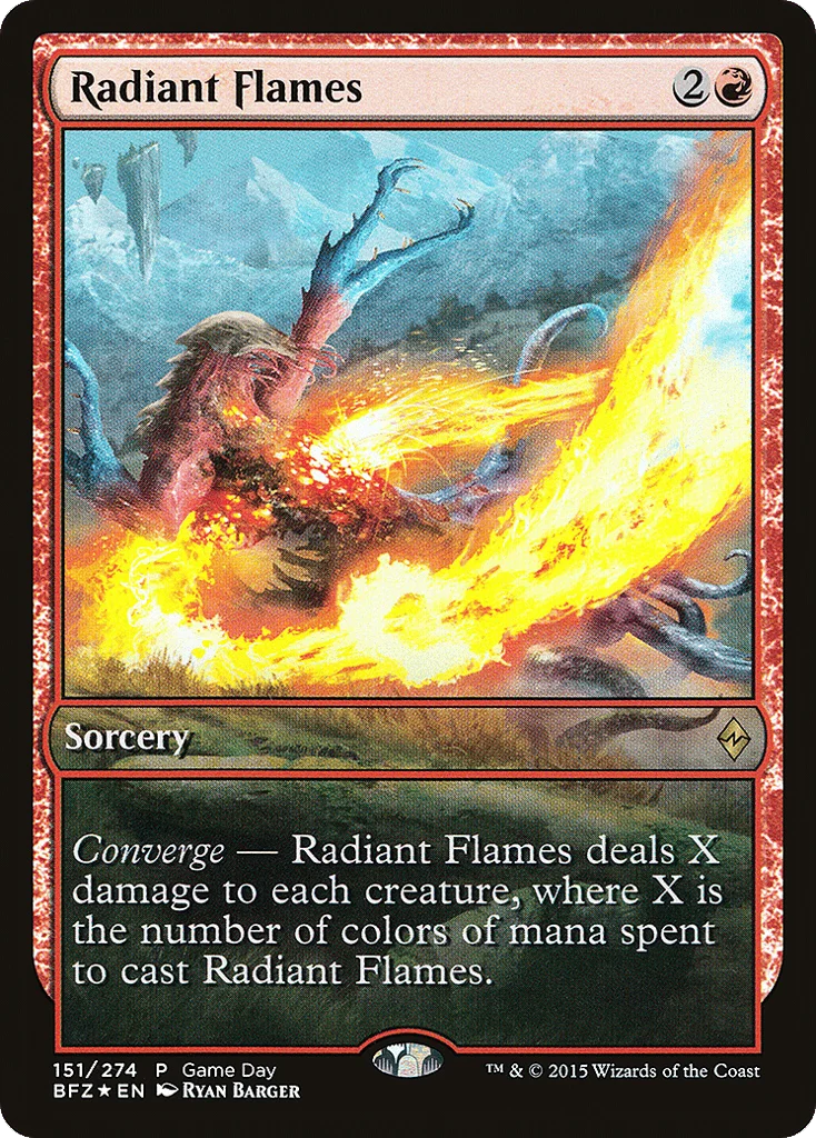 Radiant Flames · Battle for Zendikar Promos