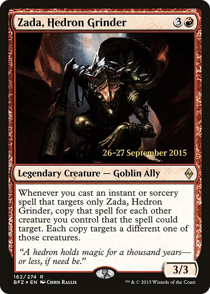 Zada, Hedron Grinder · Battle for Zendikar Promos